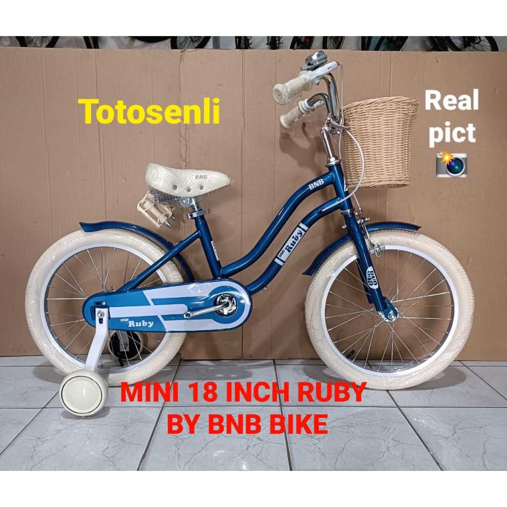 sepeda anak mini 18 inch ruby bnb bike sepeda anak mini 18 inch