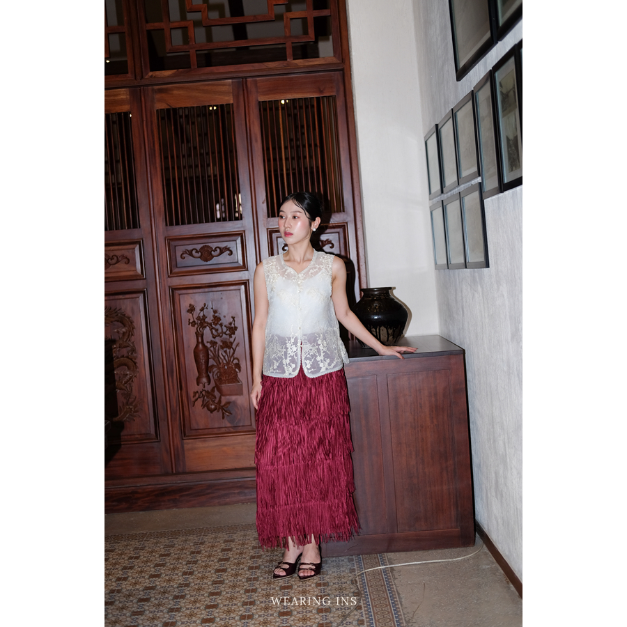 [WEARING INS] Hui Mei Skirt - Bawahan Modern 2026 Baju Imlek