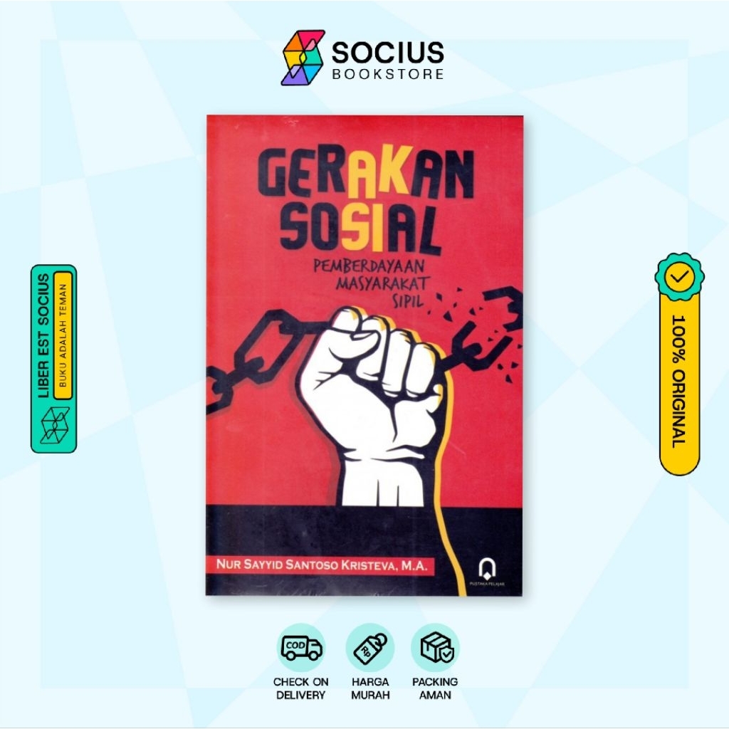 BUKU SOSIAL / POLITIK [ ORIGINAL ] GERAKAN SOSIAL (Pemberdayaan Masyarakat Sipil)