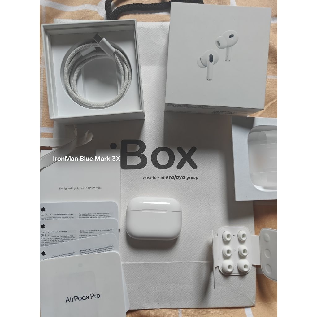 AirPods Pro Gen 2 Type C iBox Resmi Fullset original Apple Second