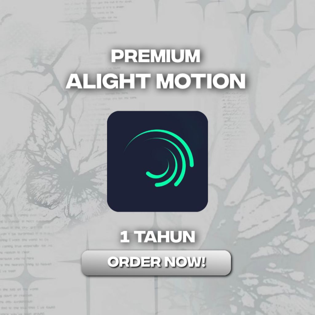 Alight motion Premium 1 Tahun