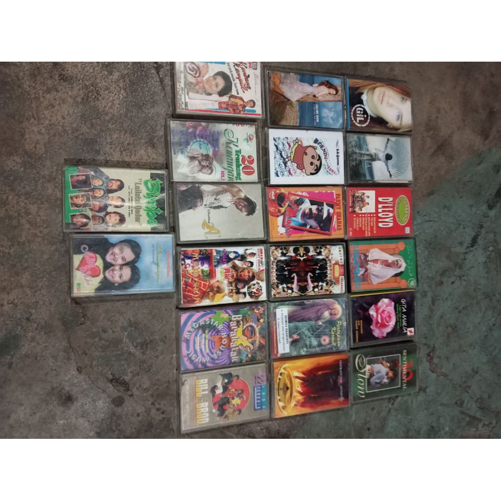 kaset pita ORI normal bekas pakai di pilih 1pcs 10 RB an