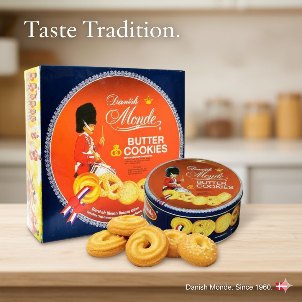 Monde butter cookies 454gr
