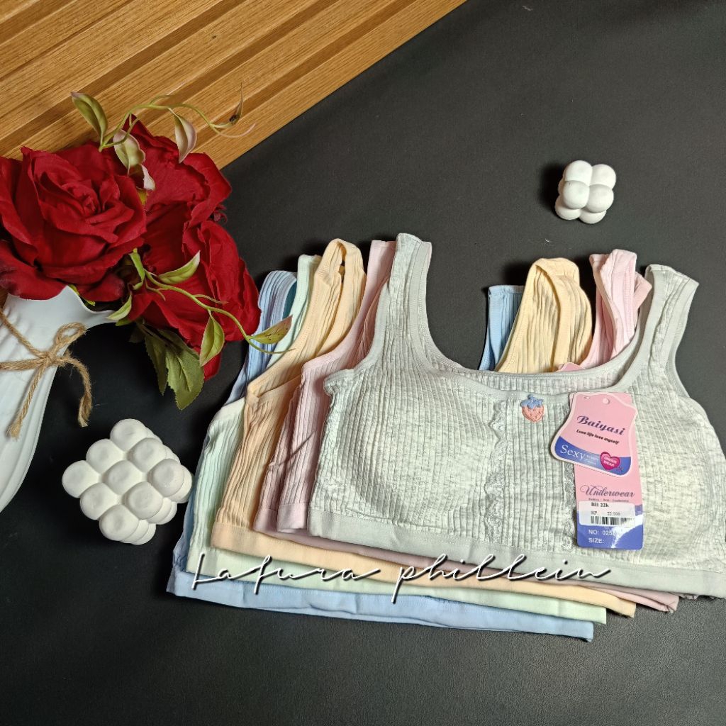 LAFURA PHILLEIN | Miniset Anak Busa Tipis Tanpa Kawat | Miniset Anak Remaja USIA 9-14 Tahun | Minise