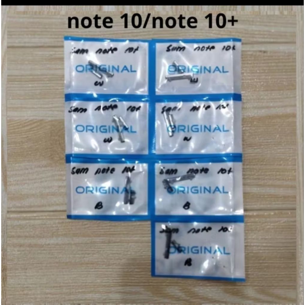 tombol luar Samsung note 10 / Samsung note 10 Plus ORI NEW