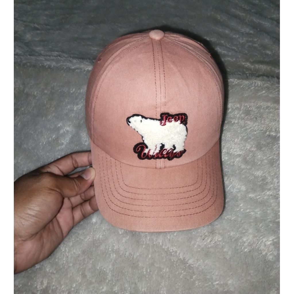 Topi JEEP warna salem Setelan Second