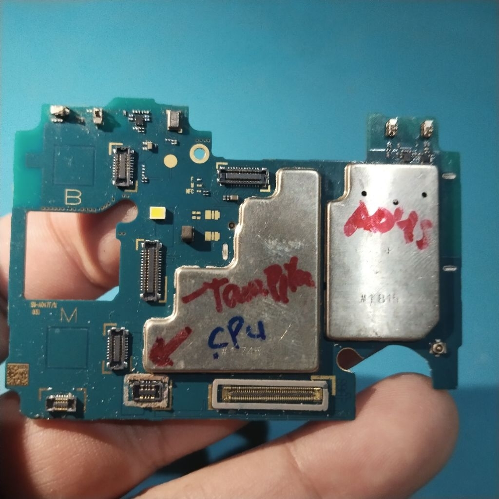 Mesin Samsung A04S Minus Tampilan CPU Masih Segel Bahan Repair