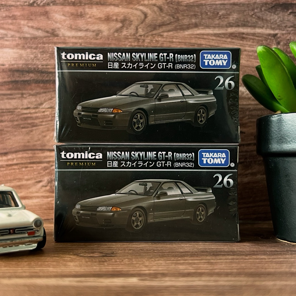 Tomica Premium Nissan Skyline GTR BNR32 R32 Hitam