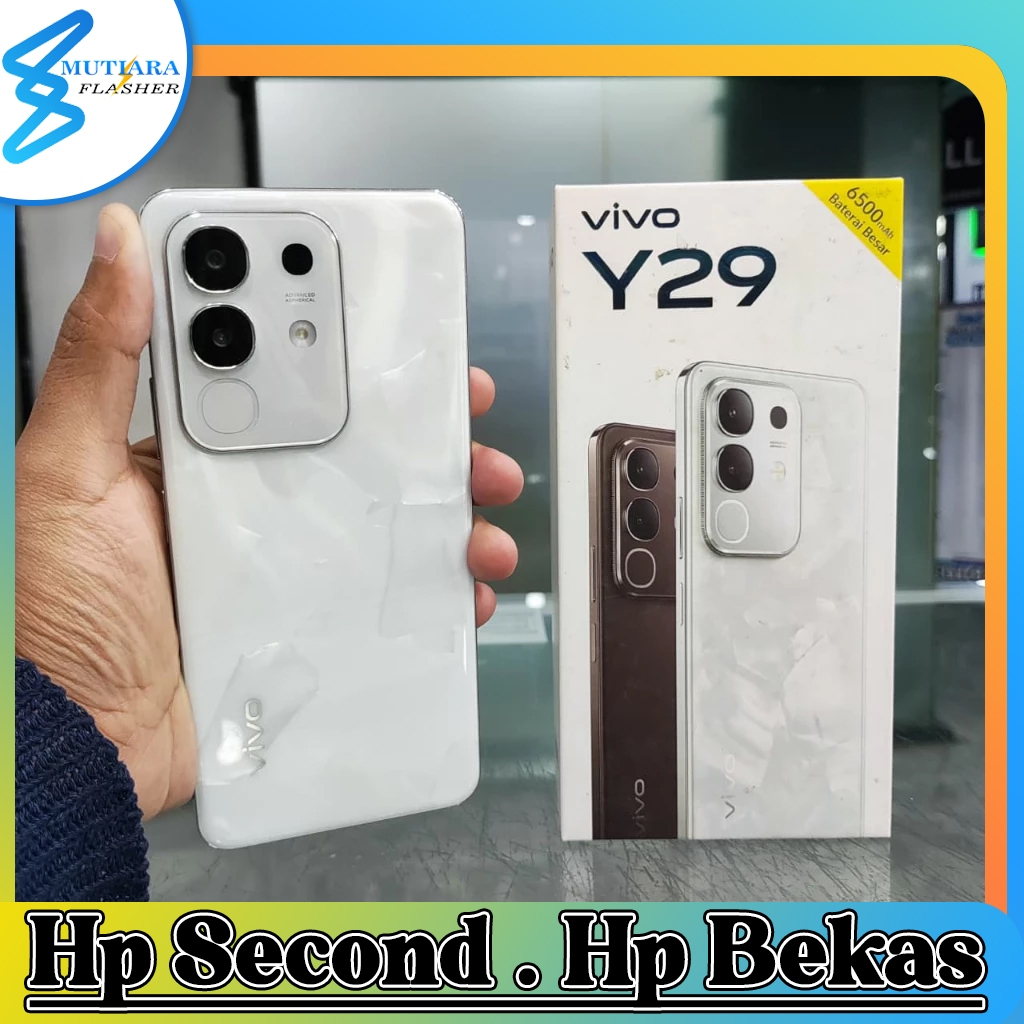 Vivo Y29 Ram 6/128GB | Ram 8/128GB | Ram 8/256GB Bekas Original Flasher Store