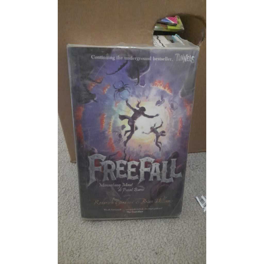 Freefall : menantang maut di pusat bumi Roderick Gordon, Brian Williams