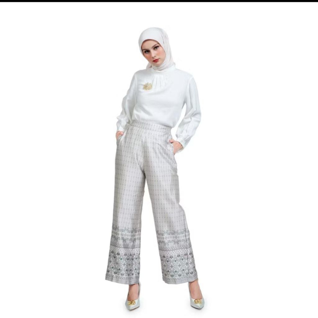 Nada Puspita -  Pallazo Pants Nada Puspita - Green