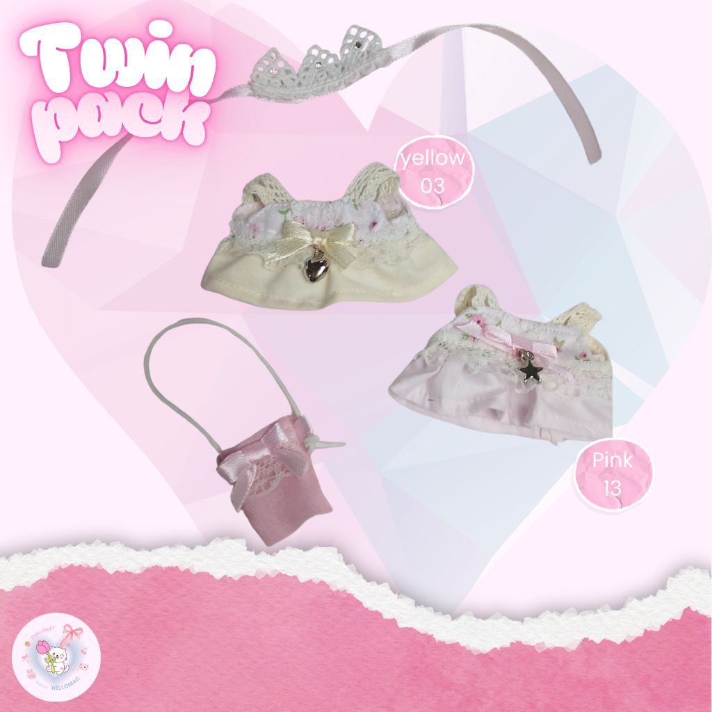 PO baju doll kpop// baju doll 10cm// baju doll 15cm