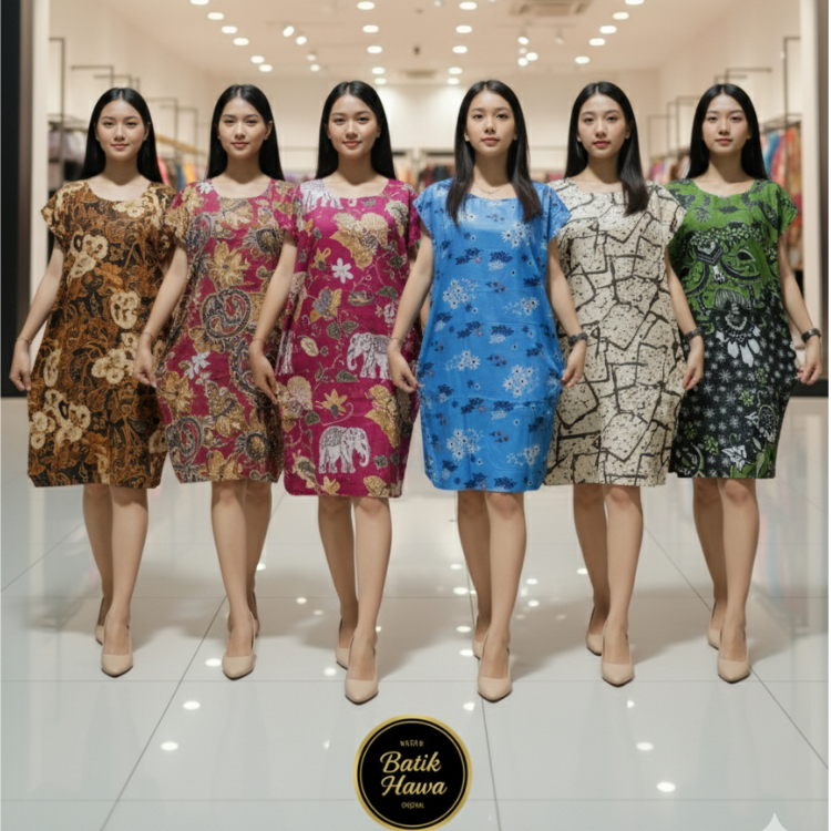 Daster midi grosir /Daster 119 rb dapat 10 / Daster MIDI random