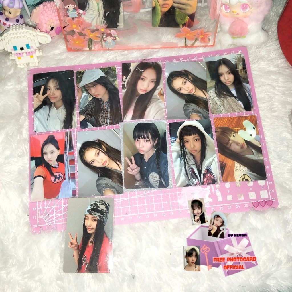 PAHOTOCARD OFFICIAL  NEWJEANS  HYEIN ( line friends era )