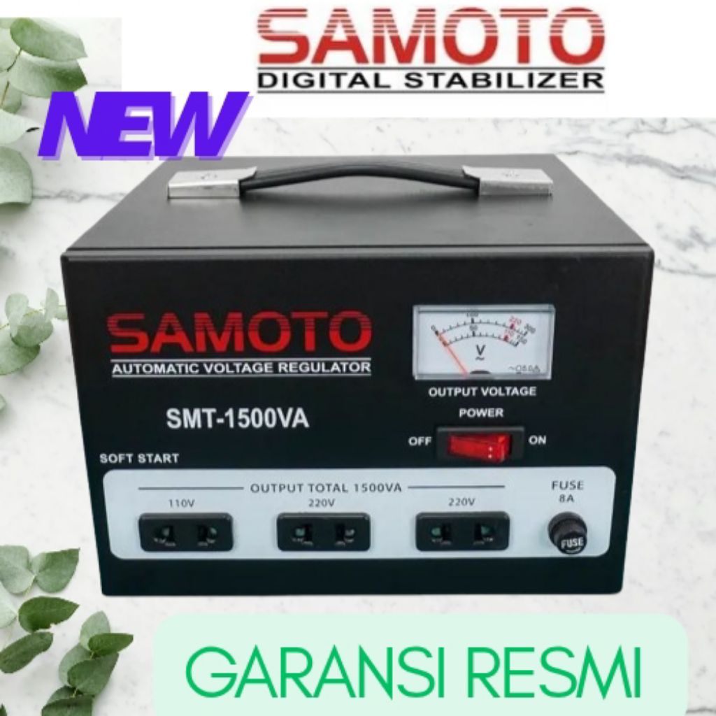STABILIZER SAMOTO 500N 1500N Single Phase 500 VA 1500 VA
