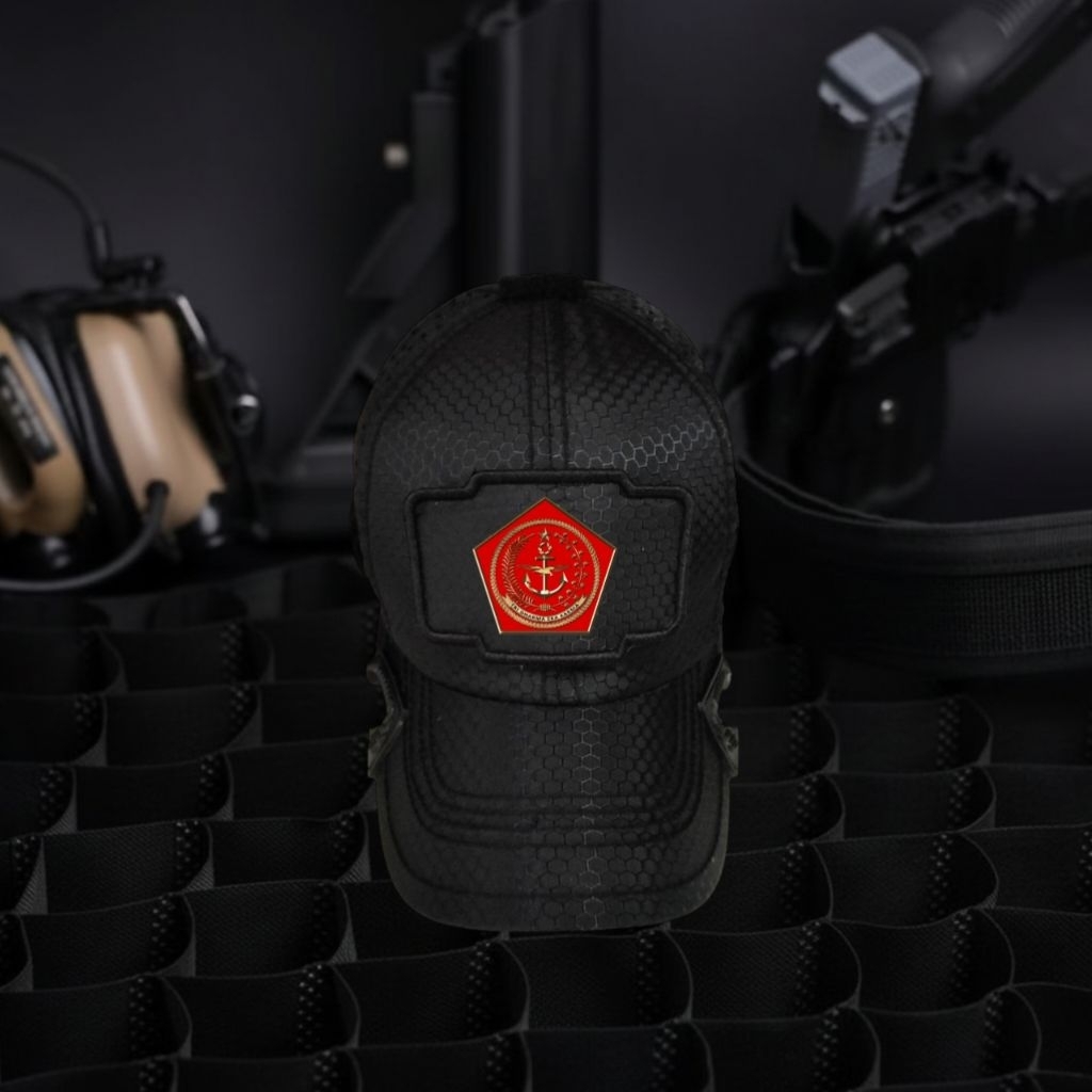 Topi coak tactical laser logo MABES TNI