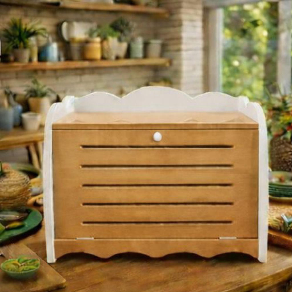 Prima Shabby  Craft Tempat Penyimpanan MultiBox Kayu Dekorasi Dapur Shabby Chic