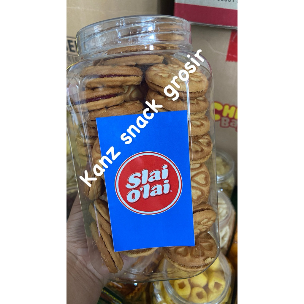 Slai Olai Kemasan Toples Slai Olai Toples Snack Ori Toples 2 Liter Kue Kering Lebaran