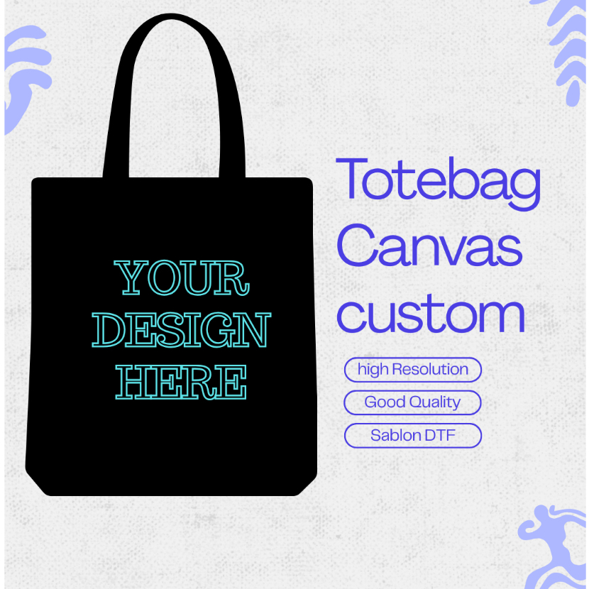 TOTE BAG KANVAS CUSTOM