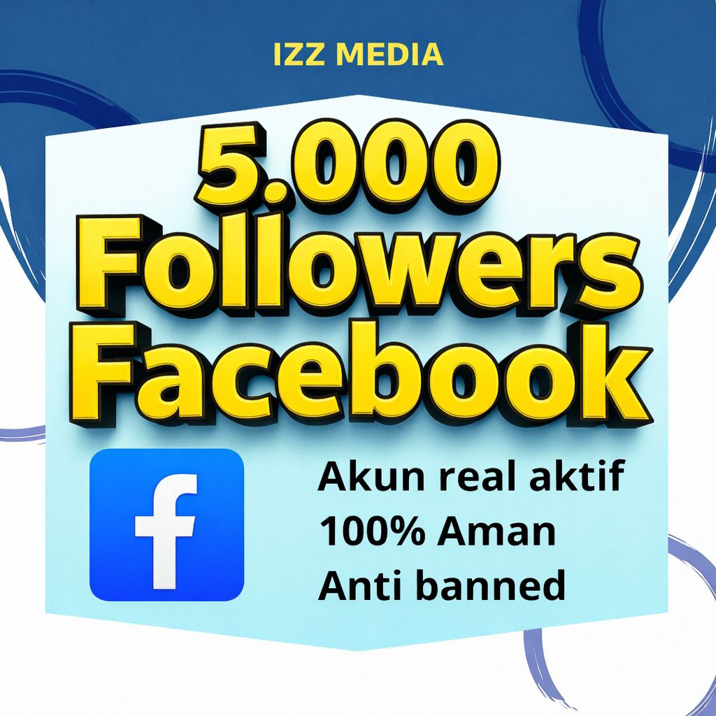 Followers Fb Pengikut Fb Aktif Bergaransi Aman Untuk Monetisasi Halaman/Fanspage dan Profil