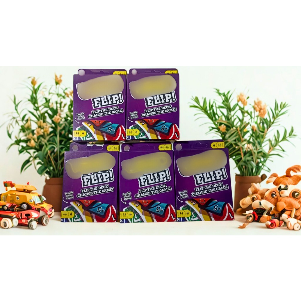 Permainan Kartu Kelurga Kartu Flip 2 Sisi, Seru Untuk Dimainkan Bersama Teman-Teman dan Keluarga