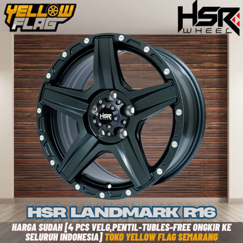 Velg Mobil Ring 16 Buat Rush Terios Captiva Innova dll HSR Landmark Velg Mobil R16 Free Ongkir