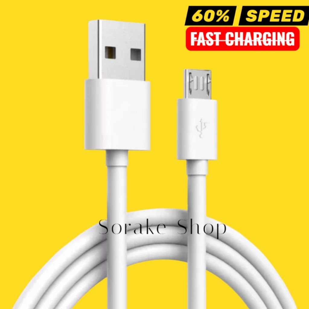 Kabel Charger Oppo Micro USB Original Fast Charging Kabel Casan Oppo Micro USB Cas kabel Pengisian