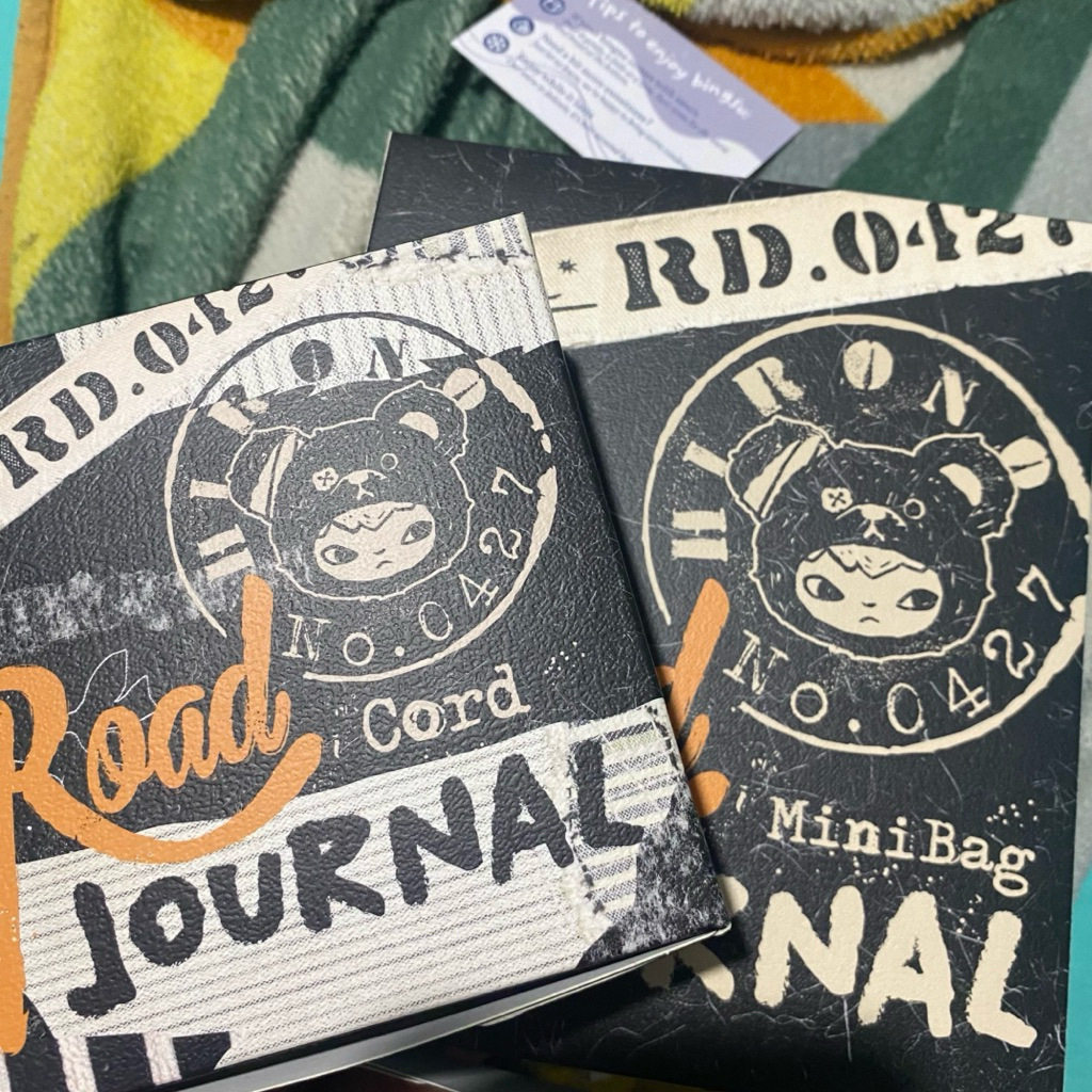 Ready POPMART Hirono Road Journal Selected {Frostfall hour minibag} {Into fogwild cord}
