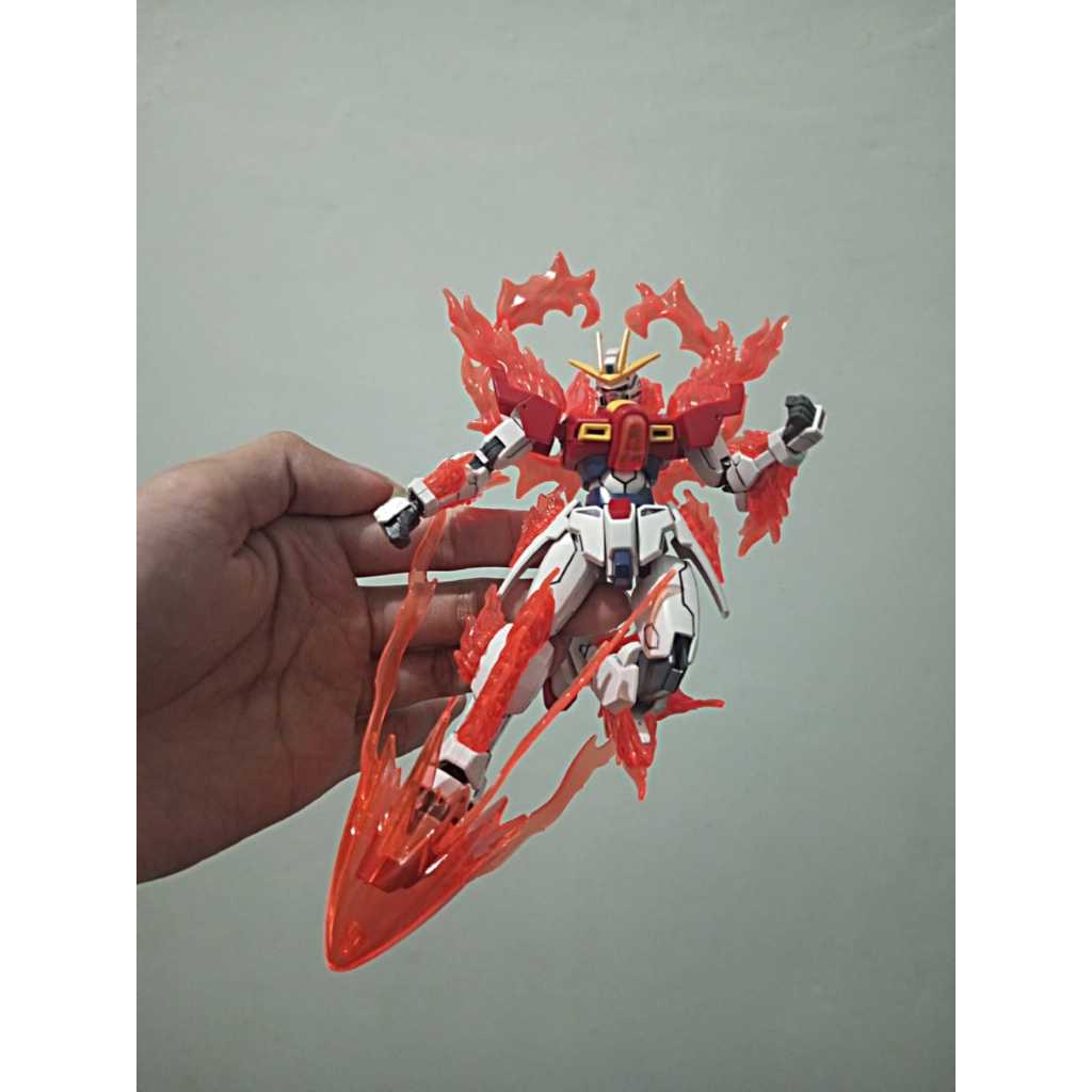 Hg build burning bandai not rg mg