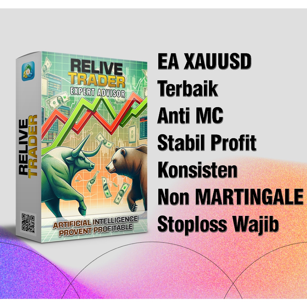 Robot Trading Emas MT4 & MT5 Gold XAUUSD - Profit Konsisten, Stop Loss Aktif, Bukan Martingale