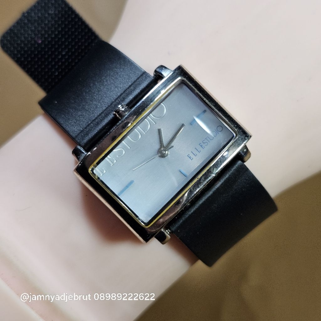 Jam Elle Studio ED160L Rectangular MINUS dikit Bekas