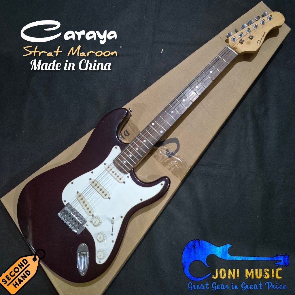 Gitar Caraya Super Strat Stratocaster Original