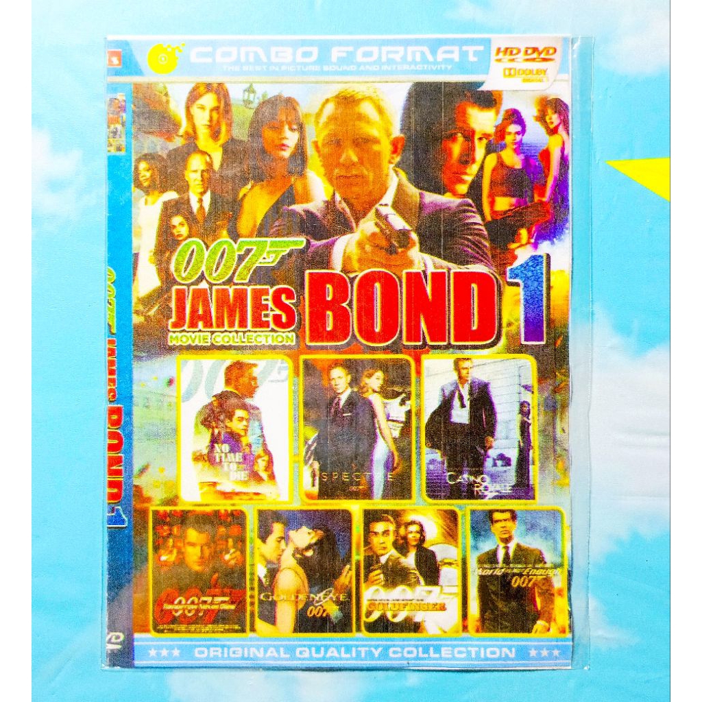 kaset film barat james bond 1 koleksi isi 7 judul film terpopuler