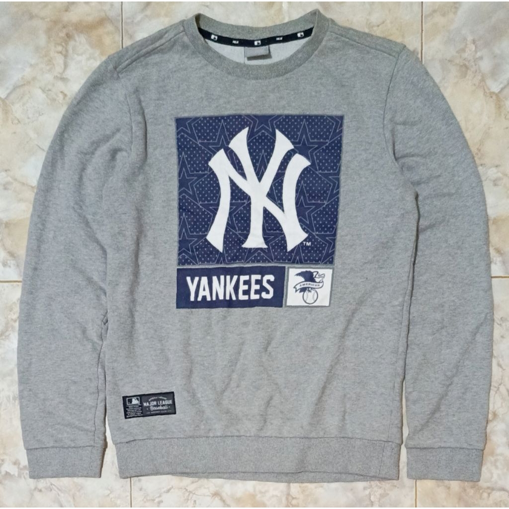 crewneck mlb, CN mlb, crewneck Yankees, sweater Yankees, crewneck big logi