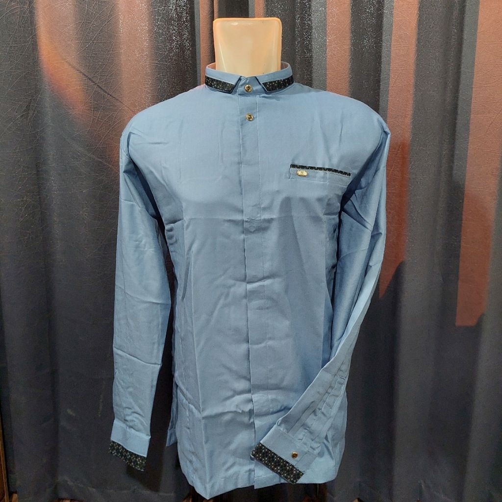 koko Lengan PANJANG AL-WAFA bahan TOYOBO menggunanakn MANSIT / koko lengan PANJANG AL-WAFA bahan TOY