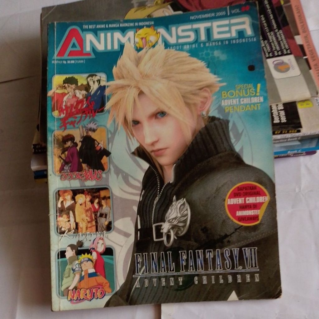 MAJALAH ANIMONSTER.FINAL FANTASY VII