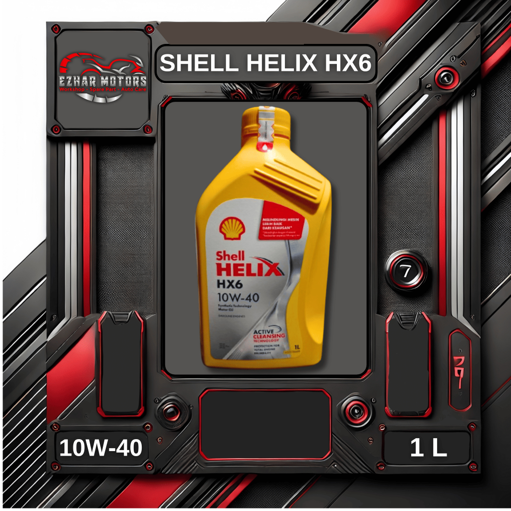 OLI SHELL HELIX HX6 10W-40