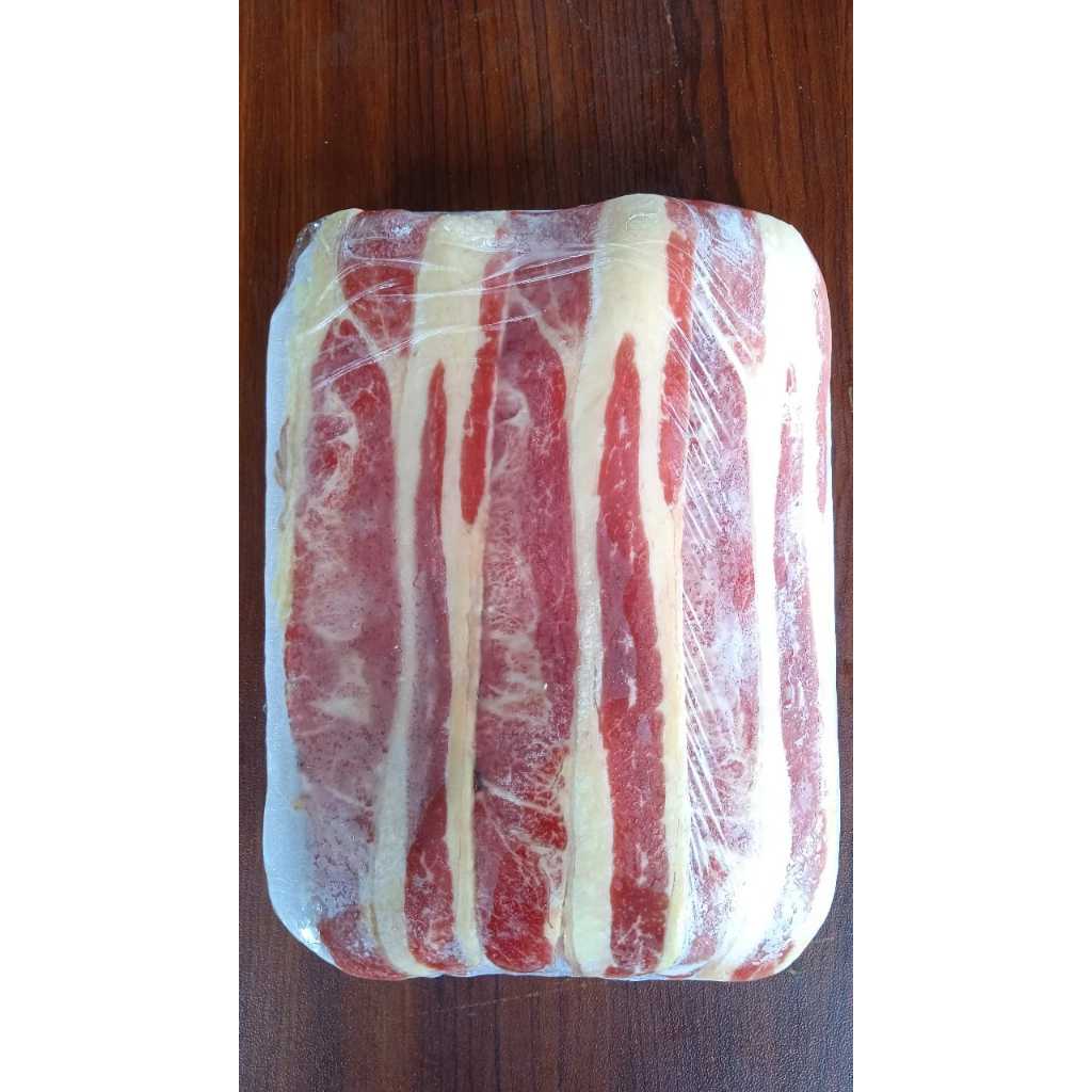 Daging Slice Yoshinoya Frozen Halal | Beef Slice Premium Iris Tipis Lembut Tidak Amis | Cocok Rice B