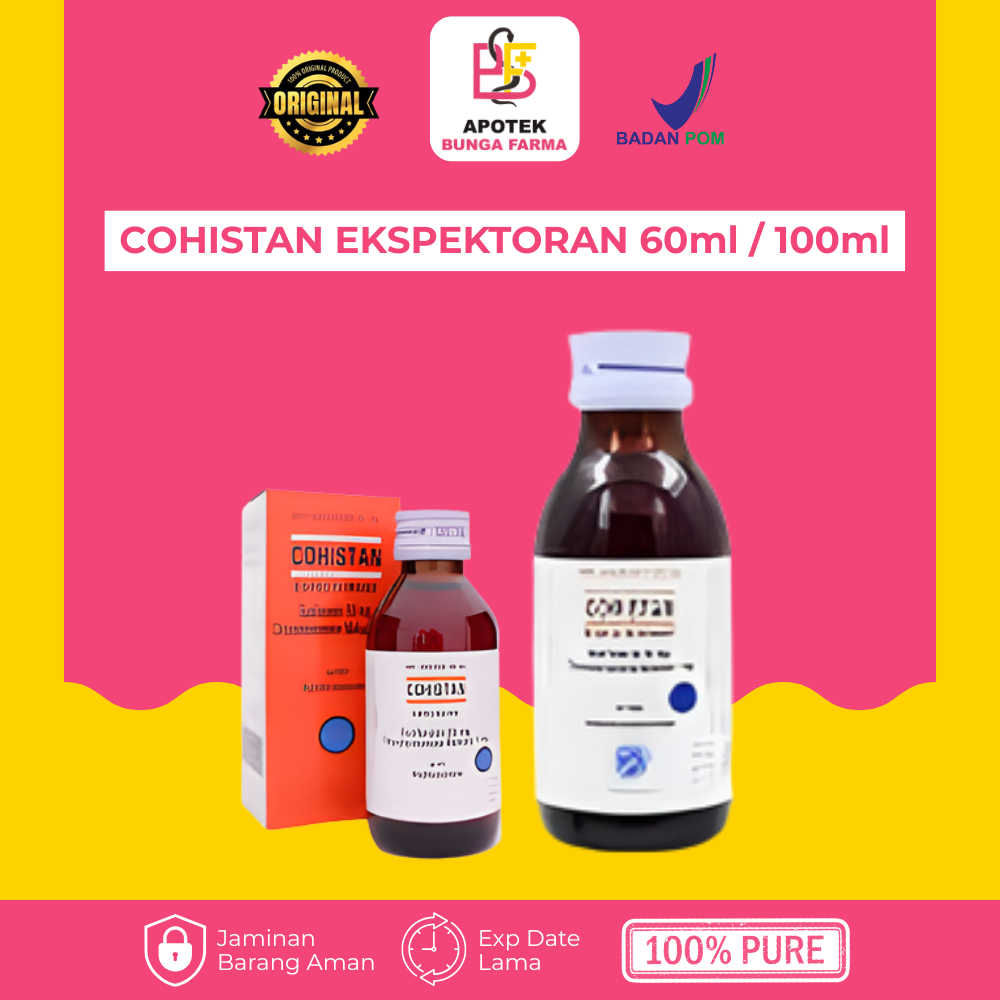 Cohistan: Melegakan dada sesak dan dahak alergi.