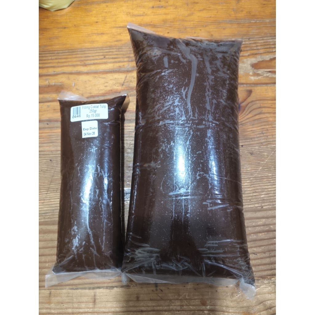 SELAI COKLAT FILLING 1KG REPACK / TULIP FILLING 1KG REPACK