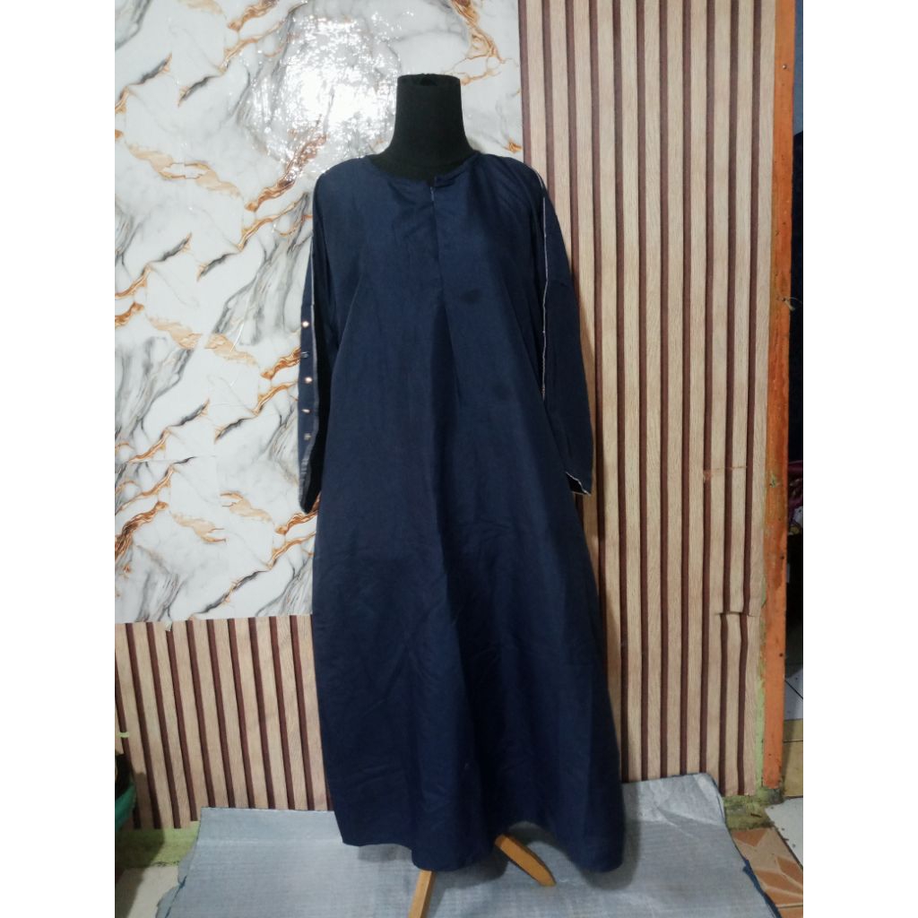 Gamis//Dress Abaya Navy