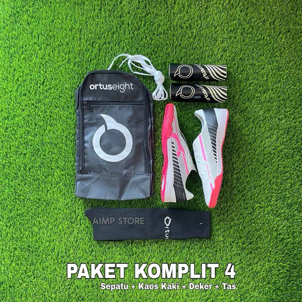 Paket Sepatu Futsal Komplit 4 | Paket Komplit Futsal 4 | Paket Sepatu Futsal