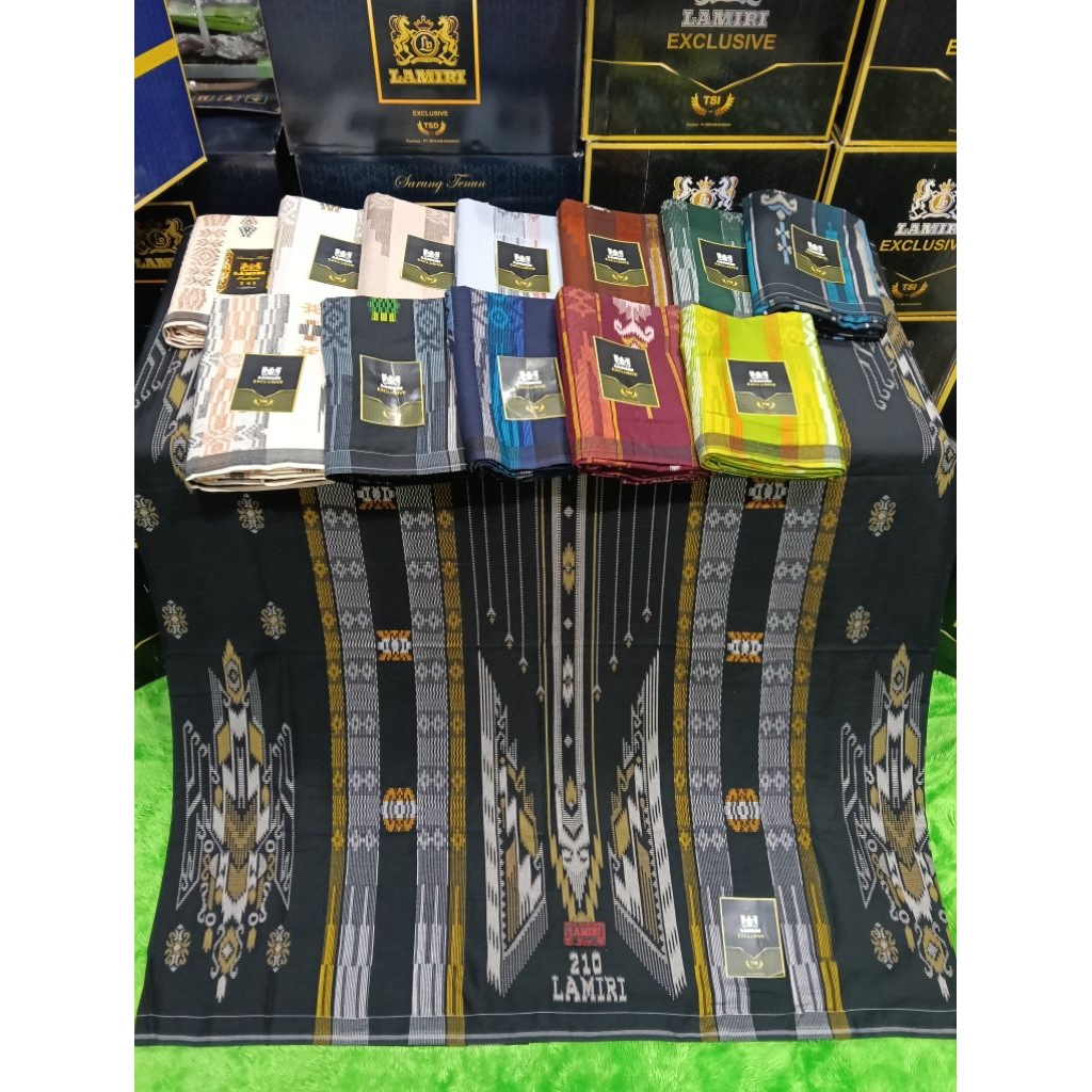 Sarung LAMIRI TSI SONGKET Terbaru || Sarung Lamiri TSI || Lamiri Rayon Songket Original