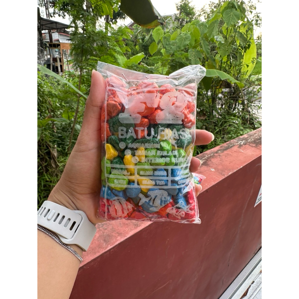 BATU HIAS WARNA WARNI F2 AQUARIUM HIASAN DEKORASI AQUASCAPE WARNA STABILO LEBIH CERAH
