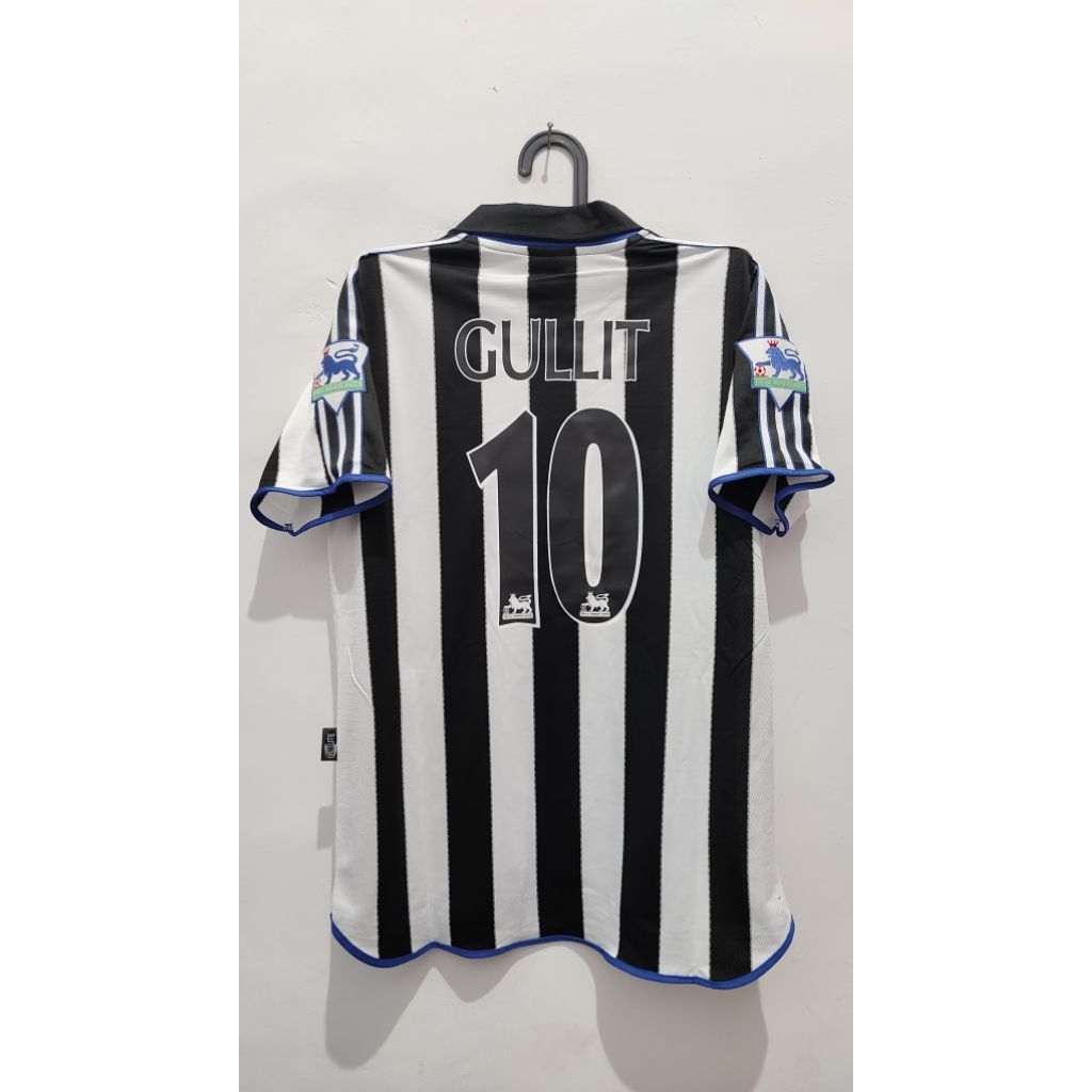 Jersey retro Newcastle Gullit size M