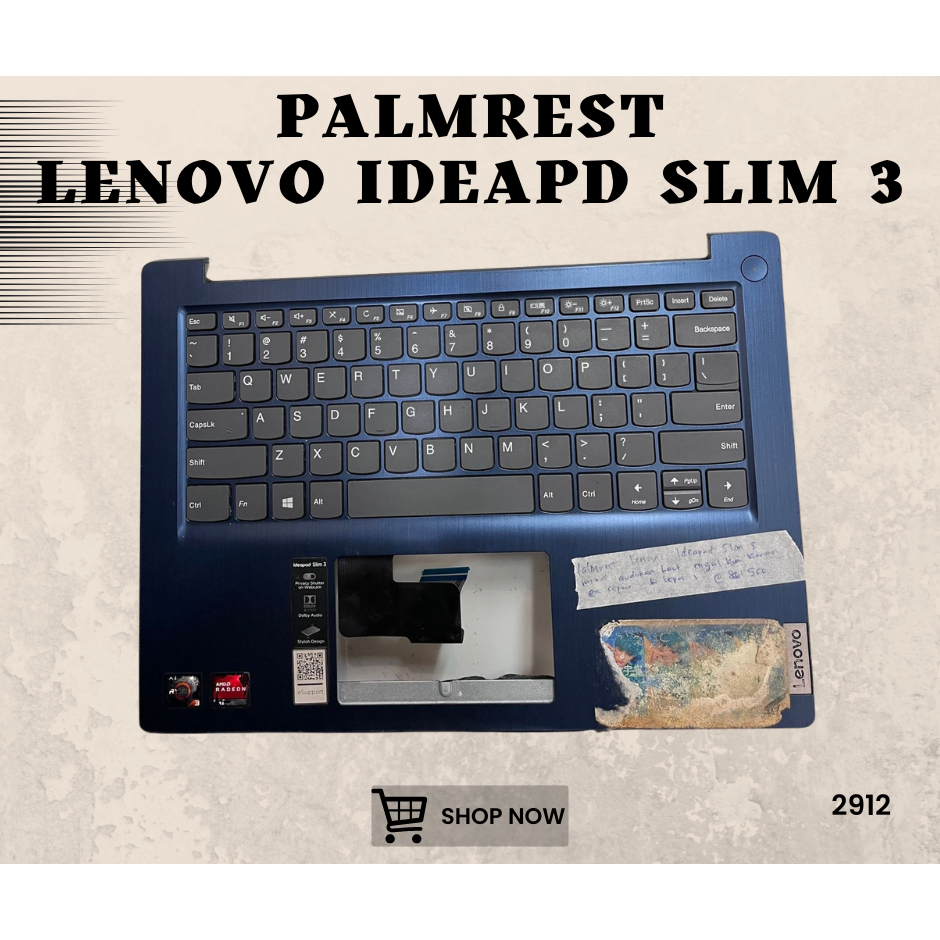 CASING PALMREST LAPTOP LENOVO IDEAPAD SLIM 3 SEKEN
