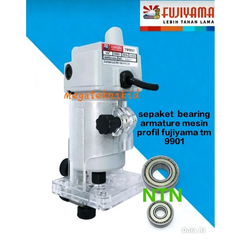 sepaket bearing NTN armature mesin profil kayu fujiyama tm 9901
