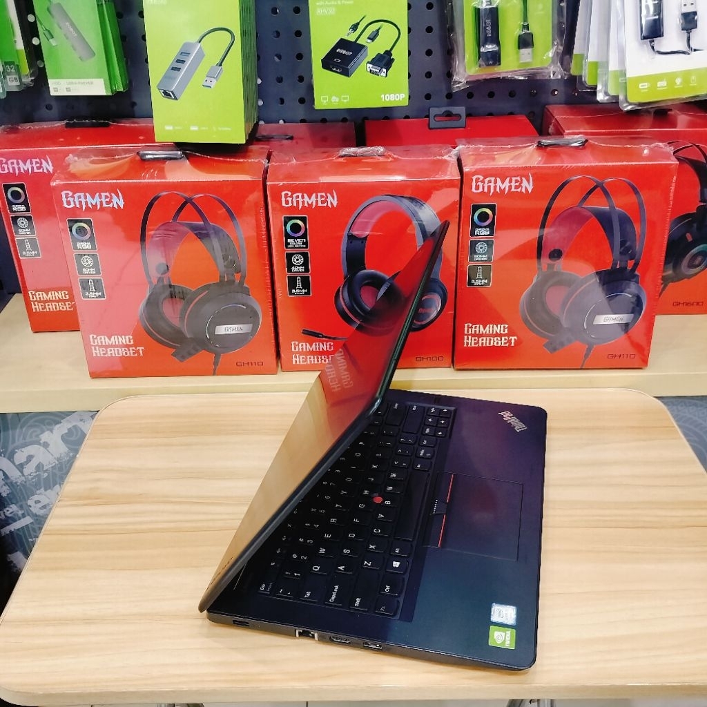 ThinkPad E470 i7 Gen 7 | RAM 16GB | Nvidia 940MX | SSD 256GB - Spek Dewa"