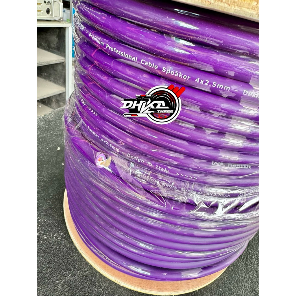 KABEL SPEAKER LANE MASTER 4x2,5 100M / Kabel Speaker Lane Master 4x2,5 100M roll / kabel speaker Ful