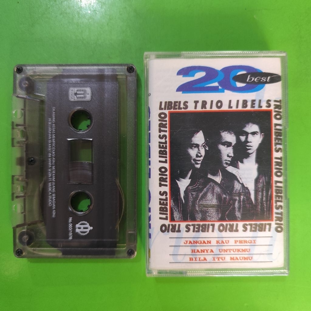 Kaset TRIO LIBELS 20 The Best Of